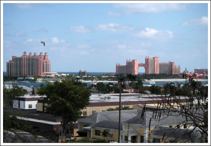 NASSAU–Nassau and the over-the-top megaresort, Atlantis Paradise Island