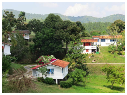 LAS TERRAZAS– …and separate homes are far superior to other hamlets we saw.
