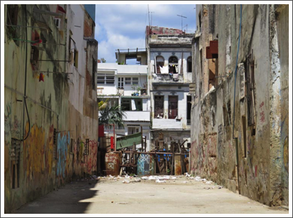 HAVANA–Abandoned lot