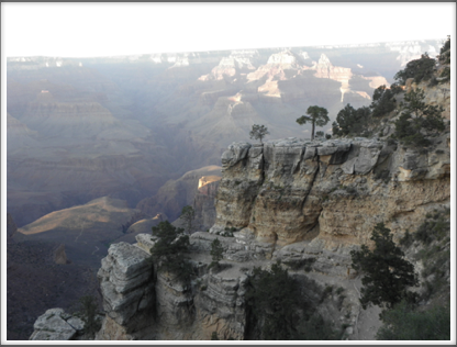 GRAND CANYON NATIONAL PARK, AZ: 277 miles long, up to 18 miles wide, and slightly over a mile deep