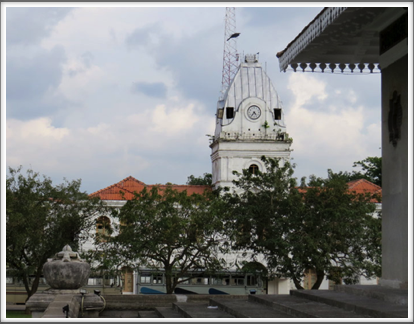 COLOMBO–nice unidentified building facing Independence Square