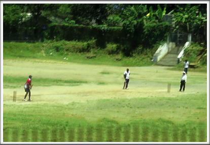 COLOMBO–the national sport is cricket