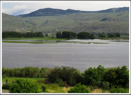 KAMLOOPS–the Thompson River flows through the city