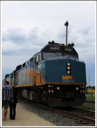 THE CANADIAN–is a transcontinental train run by Via Rail