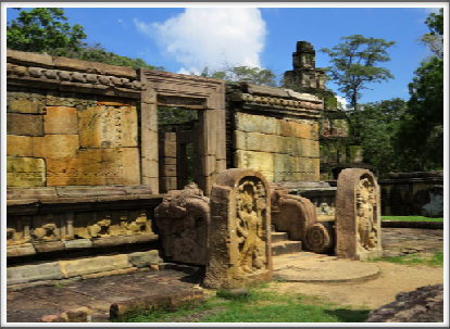 POLONNARUWA–the Hatadage was another Tooth Relic shrine, built by King Nissanka Malla (1187-96)