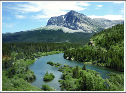 CLARK RANGE, ROCKY MOUNTAINS—the southernmost range in Canada