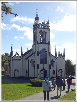 LUNENBURG—St. John's Anglican Church, established 1754, as rebuilt after a fire in 2001