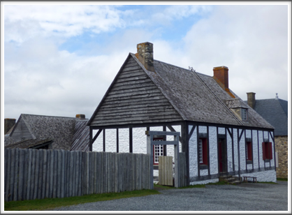 LOUISBOURG—small 18th century house
